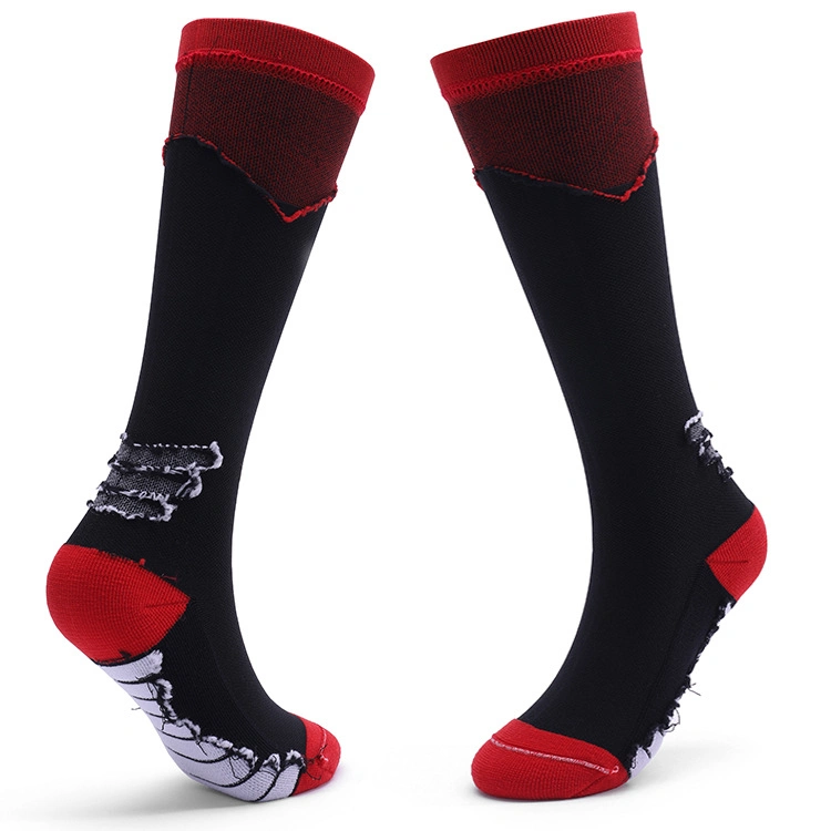 Men&prime; S and Women&prime; S Long-Tube Pressure Socks Outdoor Cycling Running Socks Thickened Marathon Compression Socks