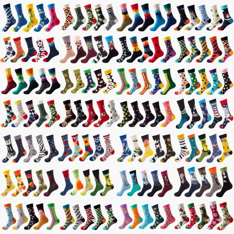 Liou Socks Factry Hot Sell Men&prime; S and Women&prime; S Fashion Trend Crew Socks Custom Logo