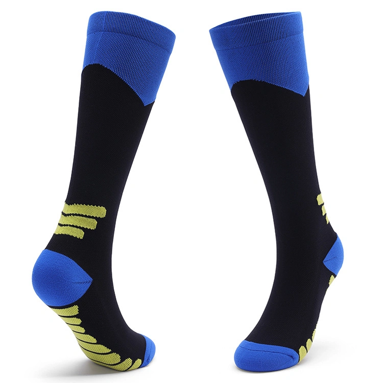 Men&prime; S and Women&prime; S Long-Tube Pressure Socks Outdoor Cycling Running Socks Thickened Marathon Compression Socks