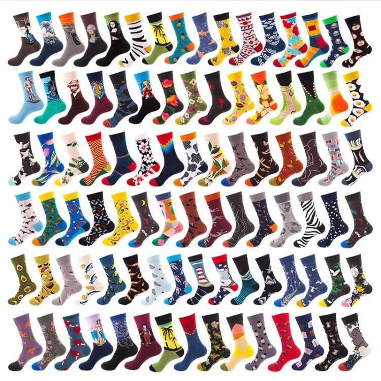 Liou Socks Factry Hot Sell Men&prime; S and Women&prime; S Fashion Trend Crew Socks Custom Logo