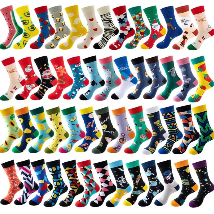 Liou Socks Factry Hot Sell Men&prime; S and Women&prime; S Fashion Trend Crew Socks Custom Logo