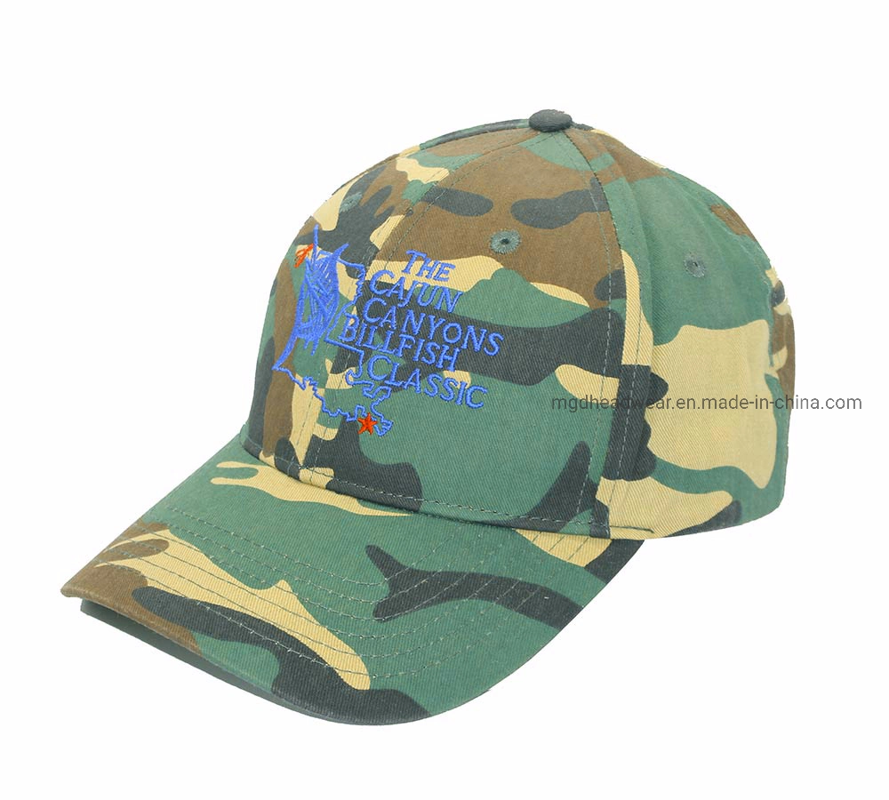 100% Cotton Promotion Army Hat Camouflage Cap