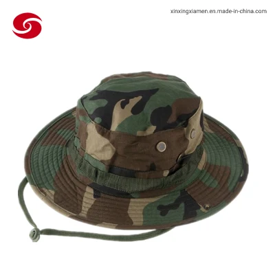 Military Woodland Camouflage Army Solider Cap Hat Caps for Men