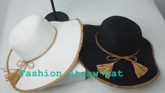 High Quality Soft Paper Summer Breathable Children′ S Sunscreen Straw Hat