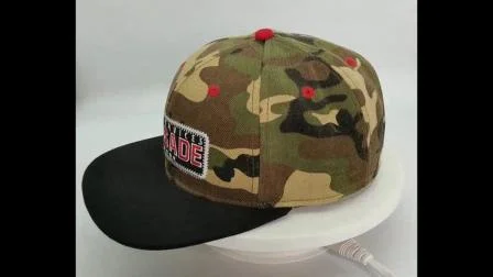 100% Cotton Promotion Army Hat Camouflage Cap